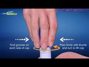 NEW Theraflu Severe Congestion Relief Nasal Mists How To Use
