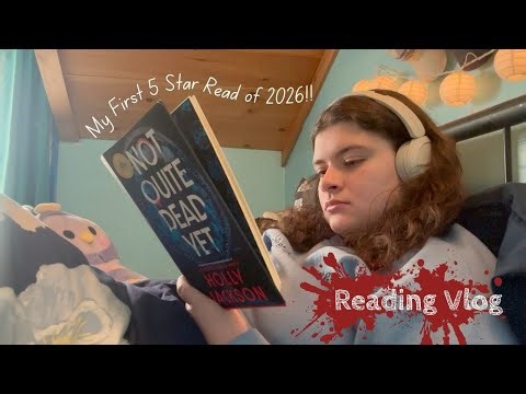 Reading Not Quite Dead Yet & Paper Princess | Book Vlog
