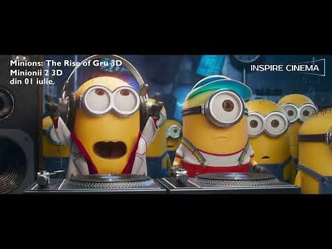 Minions: The Rise of Gru 3D & 2D / Minionii 2 dublat si subtitrat
