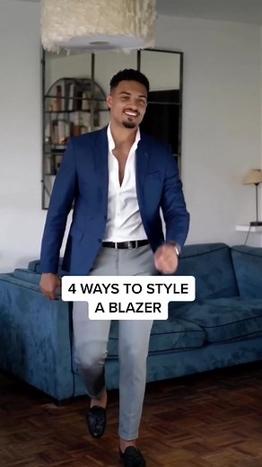 4 Ways To Style A Blazer | Men's Fashion Tips