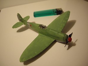 RC Micro Spitfire airplane build log