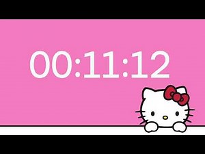 1 Hour Timer- Hello Kitty