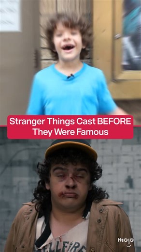 MsMojo on Instagram: "DYING at baby Sadie in Annie 🥹 #strangerthings #sadiesink #millliebobbybrown"