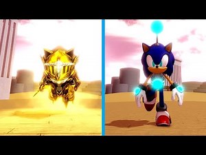 SONIC INFINITY DX *New Skins* Roblox