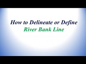River Bank Delineation Techniques || Fluvial Geomorphology || Geospatial Analysis ||