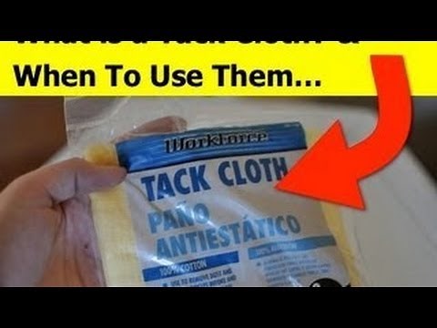 How To Paint Your Car - How To Use a Tack Cloth or a Tack Rag