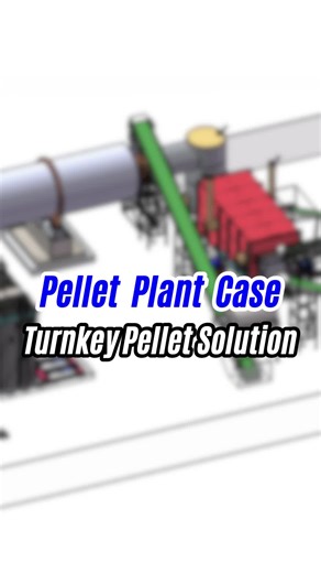 Biomass Pellet Production Line #pelletmachine #pelletmill #woodpelletmachine #machinery #bisonmachine #machine #factorywork #3d #solidworks #manufacturer #pellet #woodpellet #sawdust