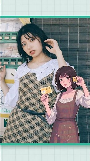 大流行中のドット絵加工！フィモーラで可愛いアニメや画像を作ろう！ #shorts