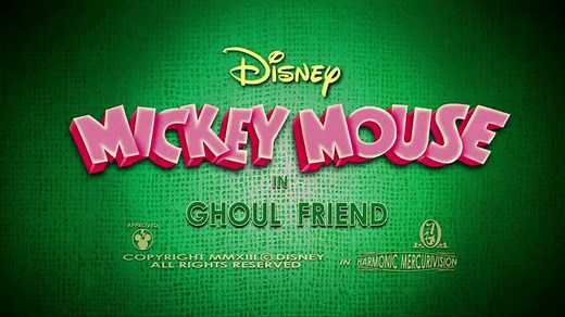 Ghoul Friend - A Mickey Mouse Cartoon - #mickeymouse #cartoon #animation