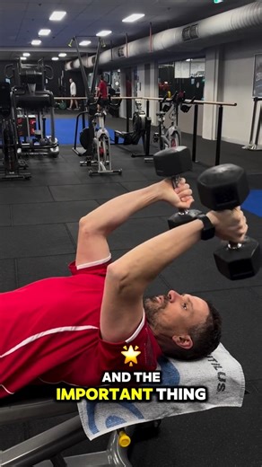 In this video, PT Mark shows you how to do a lying dumbbell tricep extension. It’s a simple but super effective move for targeting the back of your arms. By keeping your form tight and lowering the dumbbells with control, you’ll really feel those triceps working. Be sure to add this one to your upper body routine if you’re looking to build strength + definition. | Genesis Health and Fitness | Facebook