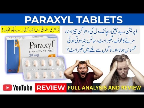 Paraxyl Tablet (Paroxetine) | Uses, Benefits, Side Effects & Precautions