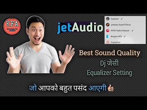 jetAudio Best Equalizer Settings👌🏻| Equalizer Settings For Best Sound🔥 | Best Equalizer For Android