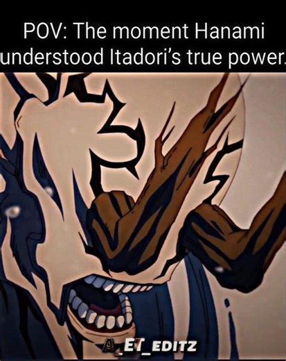 Itadori vs Hanami ☠️ | Hanami’s Biggest Mistake