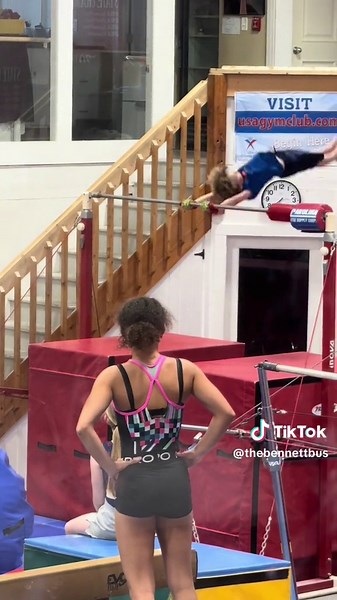 Exciting Gymnastics Tradition: Ringing the Bell for New Skill