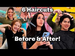 6 HAIRCUTS! | Before and After