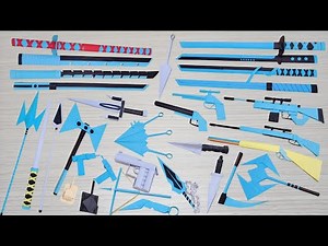 AMAZING ORIGAMI WEAPONS YOU CAN MAKE AT HOME