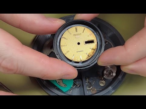 Restoring a Forgotten Seiko Automatic - Part 1 - Disassembly and Cleaning