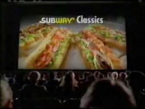 2000 Subway "Subway Classics" commercial