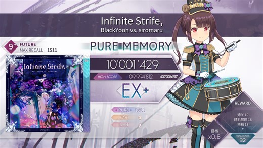 【Arcaea】Infinite Strife, future 9  pm