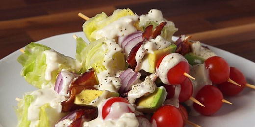 Wedge Salad On A Stick