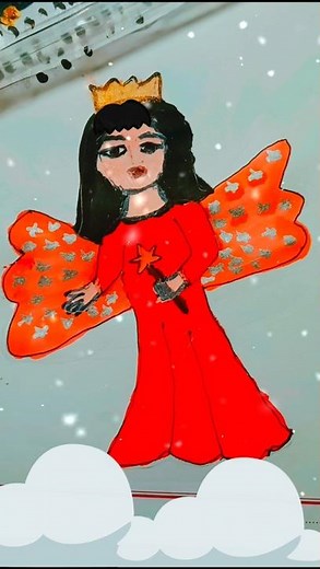 how to make a fairy drawing, 👰👰👰 #art #drawing4kids #painting shorts