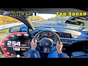 2024 BMW M135i F40 *254KMH / 158MPH* on UNLIMITED AUTOBAHN!