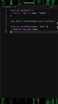 TypeScript Advanced — Auto Extract Return Types (Ep 12)