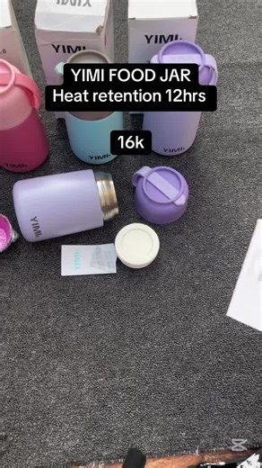 YIMI food Jar available to order in all display colors. 700ML Price : 16k Location : Egbeda Lagos. #thekiddiescove