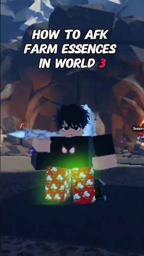 HOW TO AFK FARM ESSENCES IN WORLD 3 | Forge Roblox (FAST & EASY)