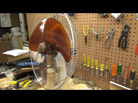 Galaxy 16" Oscillating Fan | Test with New Capacitor