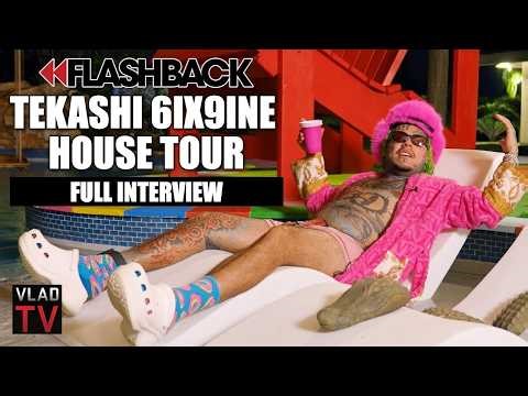 Tekashi 6ix9ine Gives a Tour of His Florida Mansion (Flashback)
