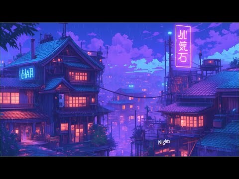 Slow Rainy Lofi for Sleepy Focus 😴 Peaceful Beats | Sleep, Study & Unwind
