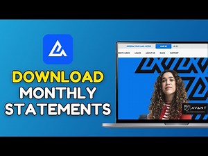 How to Download Monthly Statements from Avant.com 2025?
