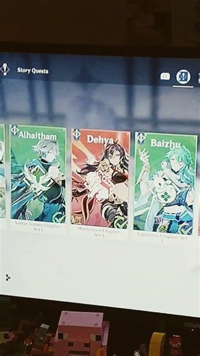 I completed all the story quests on Genshin #genshinimpact