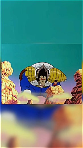 VEGETA POWER UP TRANSFORMATION 😱🔥#dragonball #goku #shorts #shortvideo #vegeta #dbz #anime #dbl