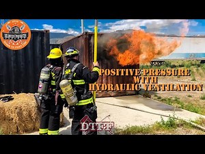 Firefighter Tactics - Positive Pressure Hydraulic Ventilation (Clear the Smoke drop the temperature)