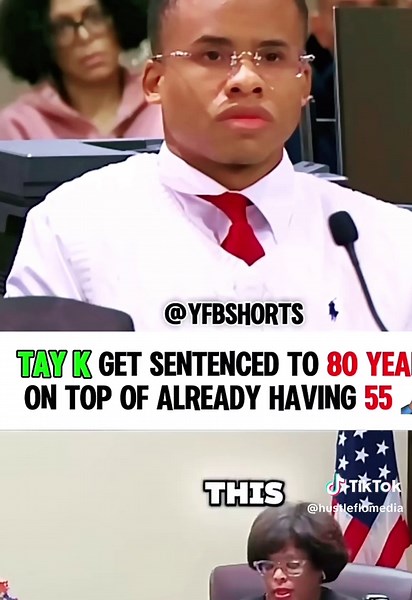 Tay-K's Reaction to 80-Year Sentence Explained