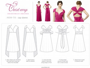 How to wrap Infinity Dress