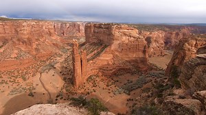 Canyon de Chelly National Monument. Canyon de Chelly National Monument in Arizona preserves the history of nearly 5,000 years of Native American life, featuring ancient cliff dwellings and rock art from the Ancestral Puebloans and Navajo people. Located on Navajo land, the site offers breathtaking views of high sandstone walls and a lush canyon floor, but access to the canyon floor requires a Navajo guide. We are back in this amazing place in 10 days! Follow us. Please note all photos, videos an