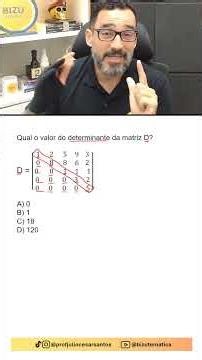 Mathematics - Determinants - 4 #enem #education #math #maths #mathematics #matematika