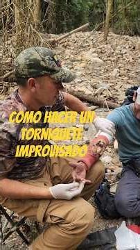 How to make an improvised tourniquet to control bleeding #army
