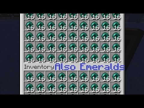 How to get INFINITE emeralds and ender pearls easily | Minecraft Tutorial