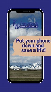 Drive safe, distractions can wait. | KW Insurance, Inc.