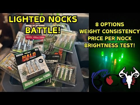 ULTIMATE AMAZON lighted nock battle! | WATCH BEFORE YOU BUY!