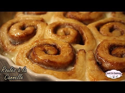 Recette des Roulés à la Cannelle ou Cinnamon Rollls