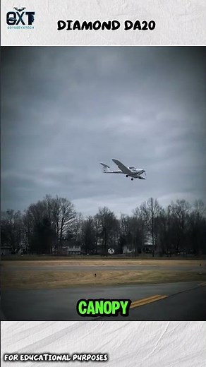 Diamond DA20 – The Training Aircraft That Redefined How Pilots Learn to Fly #documentary #usashorts