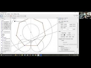 Hyperbola trick and circle inversion to create tangent circles in an annulus in GeoGebra Classic 5