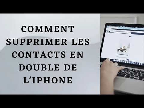 Comment supprimer les contacts en double de l'iPhone