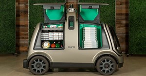 domino's partners with self-driving startup 'nuro' to pilot driverless pizza delivery