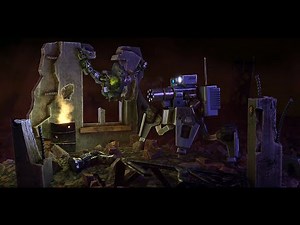 Ambush vs Robot in a post-apocalyptic world